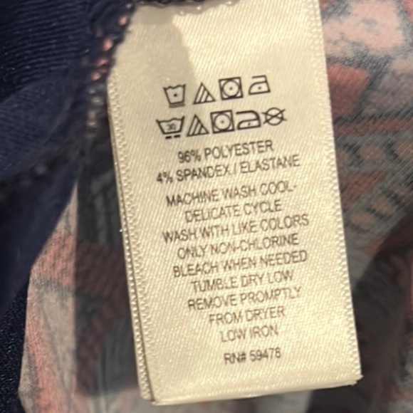 Cynthia Rowley Pink and Blue sleeveless summer swing dress Medium - Picture 10 of 10